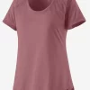 T-Shirt Patagonia Women Cap Cool Trail Shirt Evening Mauve 1 T-Shirt Patagonia Women Cap Cool Trail Shirt Evening Mauve -Patagonië Outdoor Sportkleding 1 2450120pink20mauve