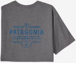 T-Shirt Patagonia Men Forge Mark Responsibili Tee Gravel Heather