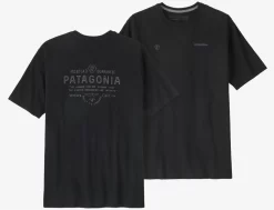 T-Shirt Patagonia Men Forge Mark Responsibili Tee Black