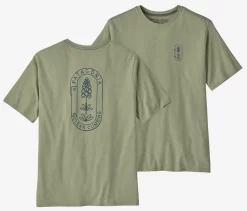 T-Shirt Patagonia Men Clean Climb Trade Responsibili Tee Clean Climb Bloom Salvia Green