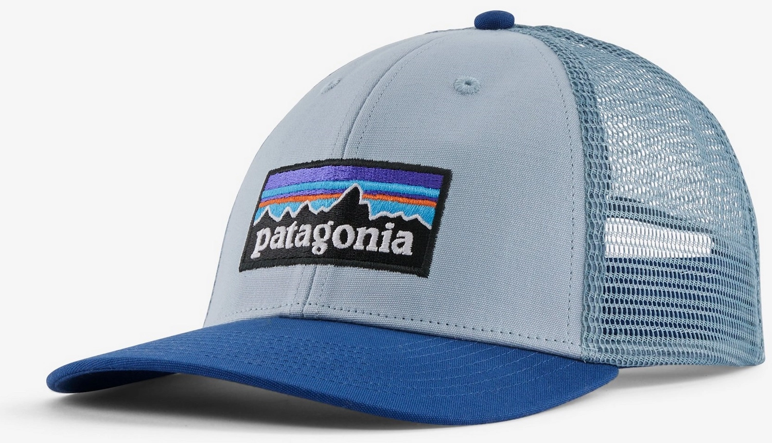 Pet Patagonia Unisex P6 Logo LoPro Trucker Hat Steam Blue 3 Pet Patagonia Unisex P6 Logo LoPro Trucker Hat Steam Blue