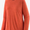 Longsleeve Patagonia Women Cap Cool Daily Shirt Quartz Coral Light Quartz Coral X Dye 2 Longsleeve Patagonia Women Cap Cool Daily Shirt Quartz Coral Light Quartz Coral X Dye -Patagonië Outdoor Sportkleding 1 4518520oranje201