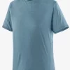 T-Shirt Patagonia Men Cap Cool Lightweight Shirt Light Plume Grey Steam Blue X Dye 2 T-Shirt Patagonia Men Cap Cool Lightweight Shirt Light Plume Grey Steam Blue X Dye -Patagonië Outdoor Sportkleding 1 4576020blauw201