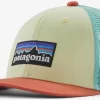 Pet Patagonia Kids Trucker Hat P6 Logo Isla Yellow 1 Pet Patagonia Kids Trucker Hat P6 Logo Isla Yellow -Patagonië Outdoor Sportkleding 1 66032 plye