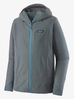 Jas Patagonia Men R1 TechFace Hoody Plume Grey