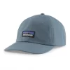 Pet Patagonia Unisex P-6 Label Trad Cap Plume Grey 2 Pet Patagonia Unisex P-6 Label Trad Cap Plume Grey -Patagonië Outdoor Sportkleding 1 WBF21 38296 PLGY