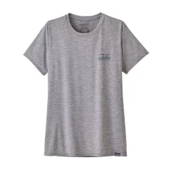 T-Shirt Patagonia Women Cap Cool Daily Graphic Shirt 73 Skyline Feather Grey