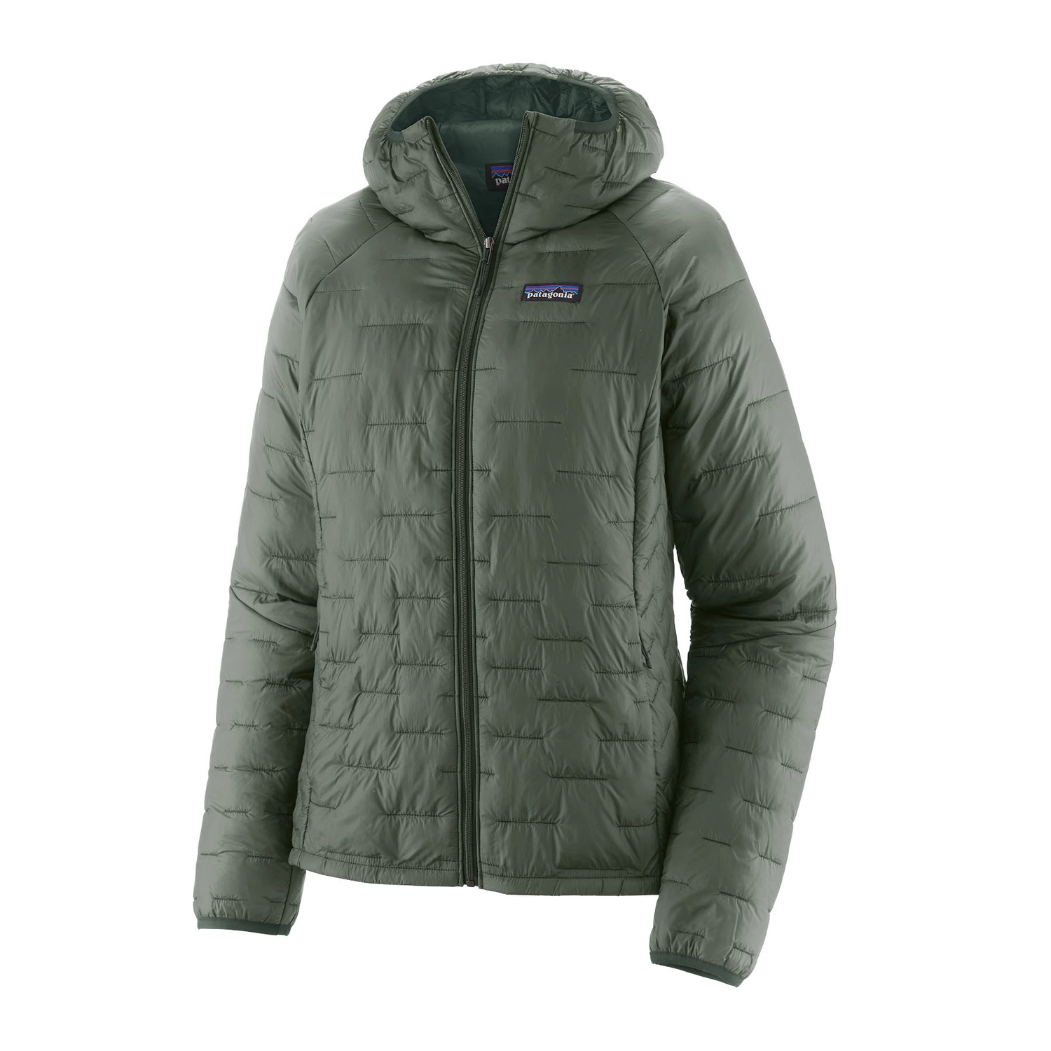 Jas Patagonia Women Micro Puff Hoody Hemlock Green 3 Jas Patagonia Women Micro Puff Hoody Hemlock Green