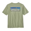T-Shirt Patagonia Men P6 Mission Organic Salvia Green
