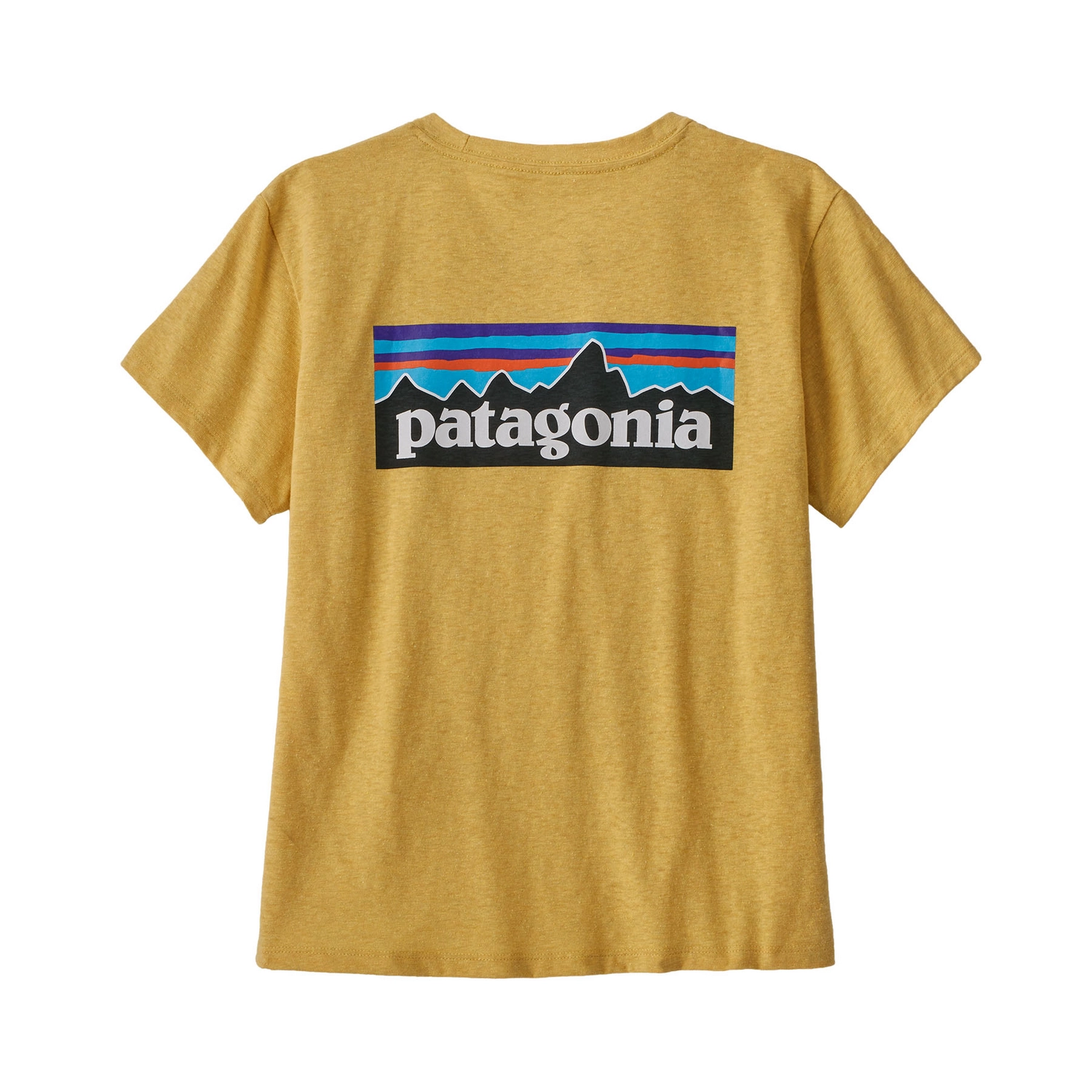 T-Shirt Patagonia Women P6 Logo Responsibili Tee Surfboard Yellow 3 T-Shirt Patagonia Women P6 Logo Responsibili Tee Surfboard Yellow