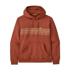 Trui Patagonia Unisex Line Logo Ridge Stripe Uprisal Hoody Quartz Coral
