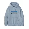 Trui Patagonia Unisex P6 Logo Uprisal Hoody Steam Blue -Patagonië Outdoor Sportkleding 1 wbs23 39622 stme