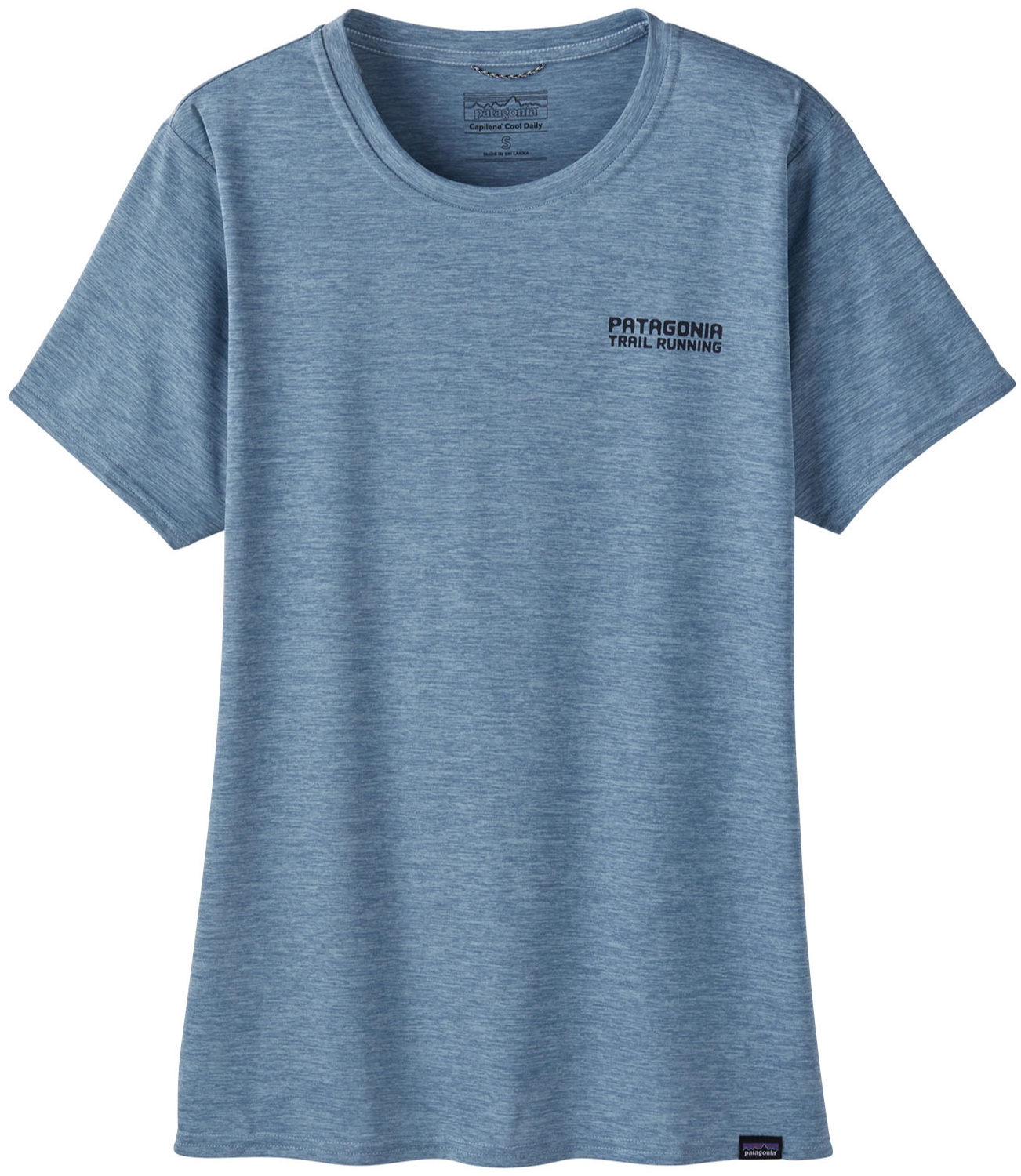 T-Shirt Patagonia Women Cap Cool Daily Graphic Shirt Lands Tree Trotter Steam Blue X Dye 3 T-Shirt Patagonia Women Cap Cool Daily Graphic Shirt Lands Tree Trotter Steam Blue X Dye