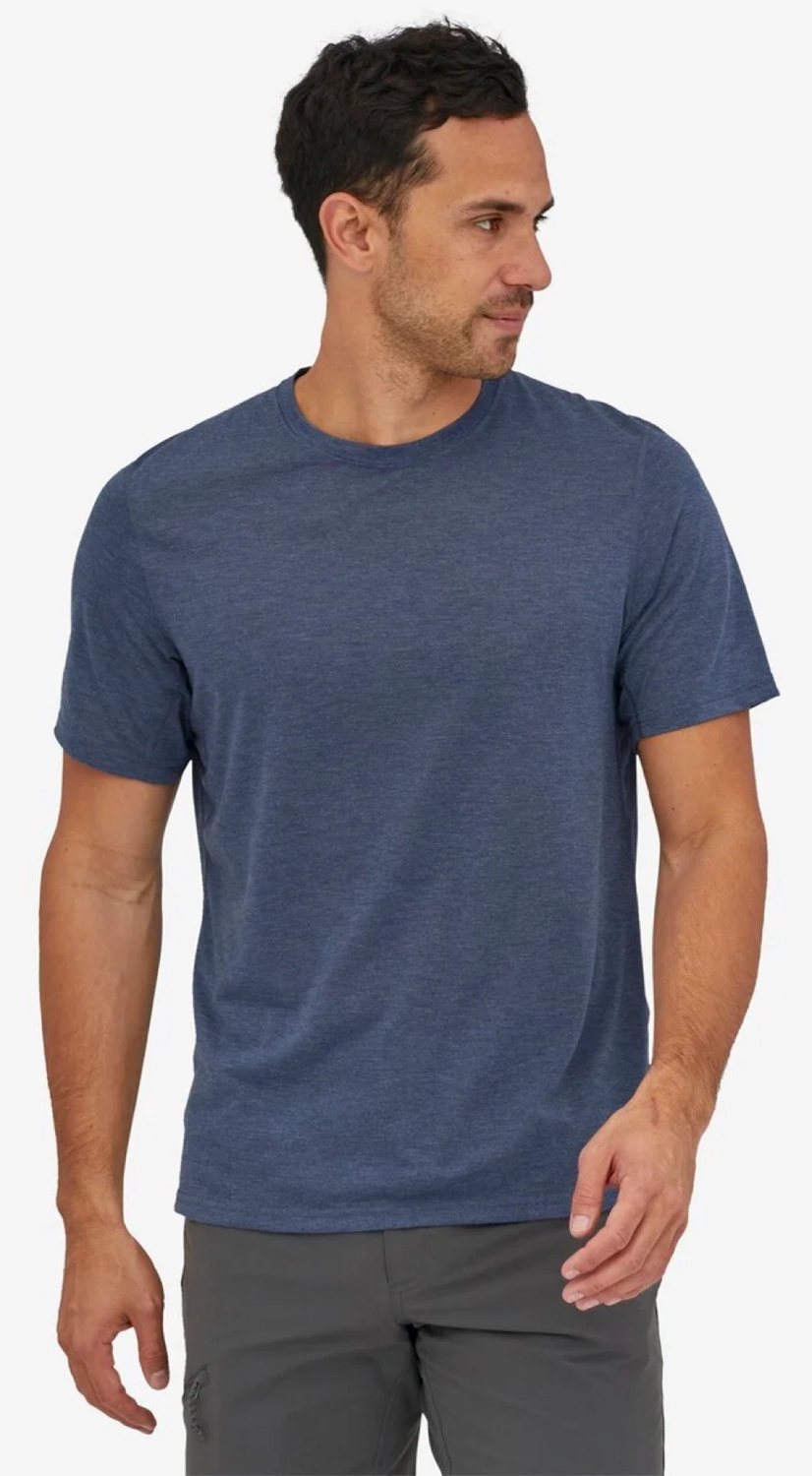 T-Shirt Patagonia Men Cap Cool Trail Shirt Classic Navy 4 T-Shirt Patagonia Men Cap Cool Trail Shirt Classic Navy - Afbeelding 2