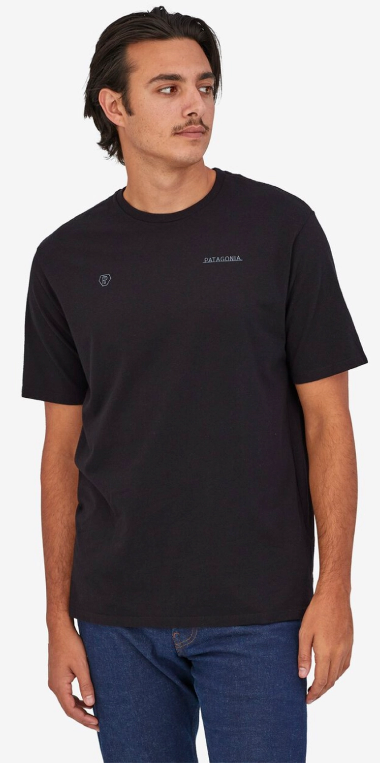 T-Shirt Patagonia Men Forge Mark Responsibili Tee Gravel Heather 4 T-Shirt Patagonia Men Forge Mark Responsibili Tee Gravel Heather - Afbeelding 2