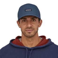 Pet Patagonia Unisex Tin Shed Hat P-6 Logo Stone Blue -Patagonië Outdoor Sportkleding 2 wbf20 33376 plso mk1