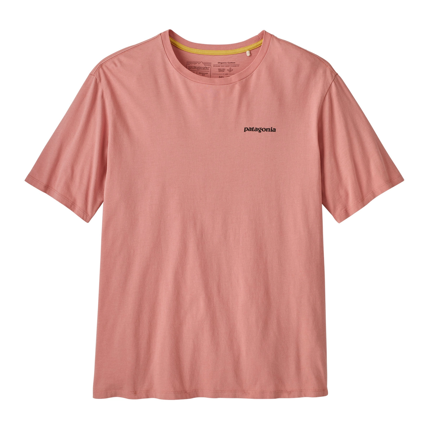 T-Shirt Patagonia Men P6 Mission Organic Sunfade Pink 4 T-Shirt Patagonia Men P6 Mission Organic Sunfade Pink - Afbeelding 2