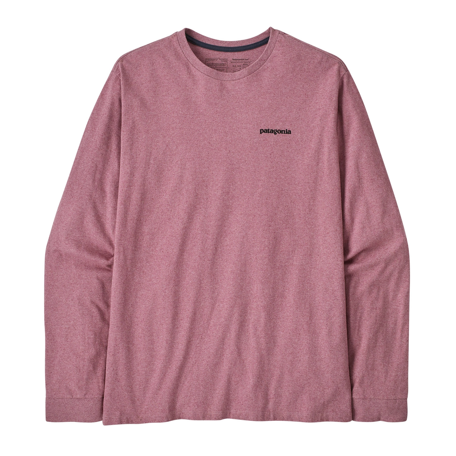 Shirt Patagonia Men P6 Logo Responsibili Tee Evening Mauve 4 Shirt Patagonia Men P6 Logo Responsibili Tee Evening Mauve - Afbeelding 2