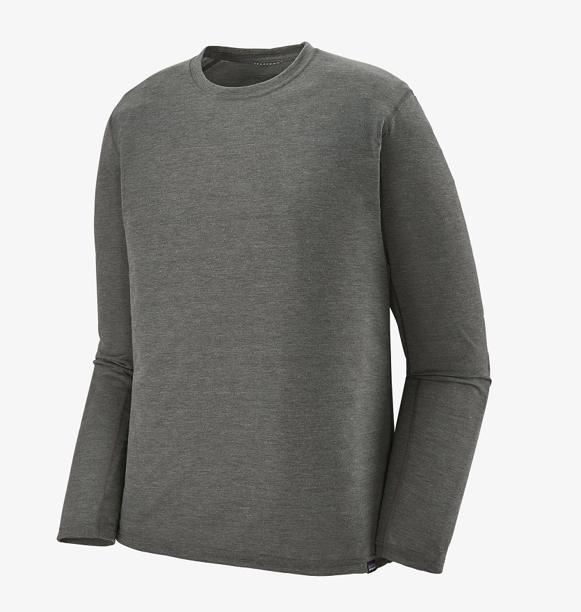 T Shirt Patagonia Men LS Cap Cool Trail Shirt Forge Grey 3 T Shirt Patagonia Men LS Cap Cool Trail Shirt Forge Grey