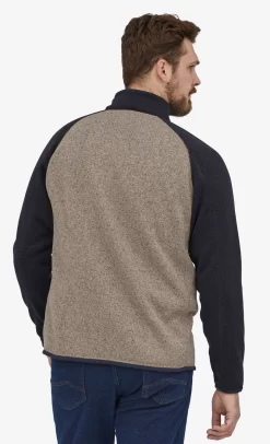 Trui Patagonia Mens Better Sweater 1/4 Zip Oar Tan -Patagonië Outdoor Sportkleding 25523 ORTN 3