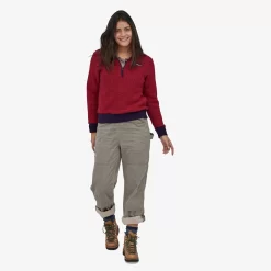 Trui Patagonia Women Woolyester Fleece PO Forge Grey -Patagonië Outdoor Sportkleding 26950 MEV MA3
