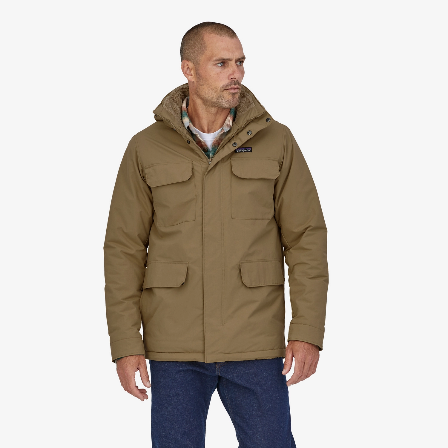 Jas Patagonia Men Isthmus Parka Classic Tan 4 Jas Patagonia Men Isthmus Parka Classic Tan - Afbeelding 2