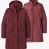 Jas Patagonia Women's Vosque 3-in-1 Parka Sequoia Red -Patagonië Outdoor Sportkleding 28567 SEQR 1
