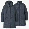 Jas Patagonia Women's Vosque 3-in-1 Parka Smolder Blue 2 Jas Patagonia Women's Vosque 3-in-1 Parka Smolder Blue -Patagonië Outdoor Sportkleding 28567 SMDB 1