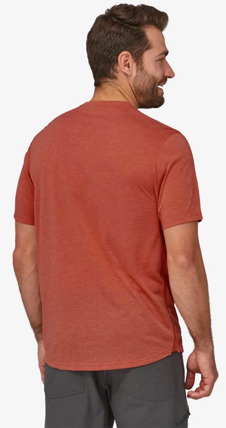 T-Shirt Patagonia Men Cap Cool Trail Shirt Quartz Coral 5 T-Shirt Patagonia Men Cap Cool Trail Shirt Quartz Coral - Afbeelding 3