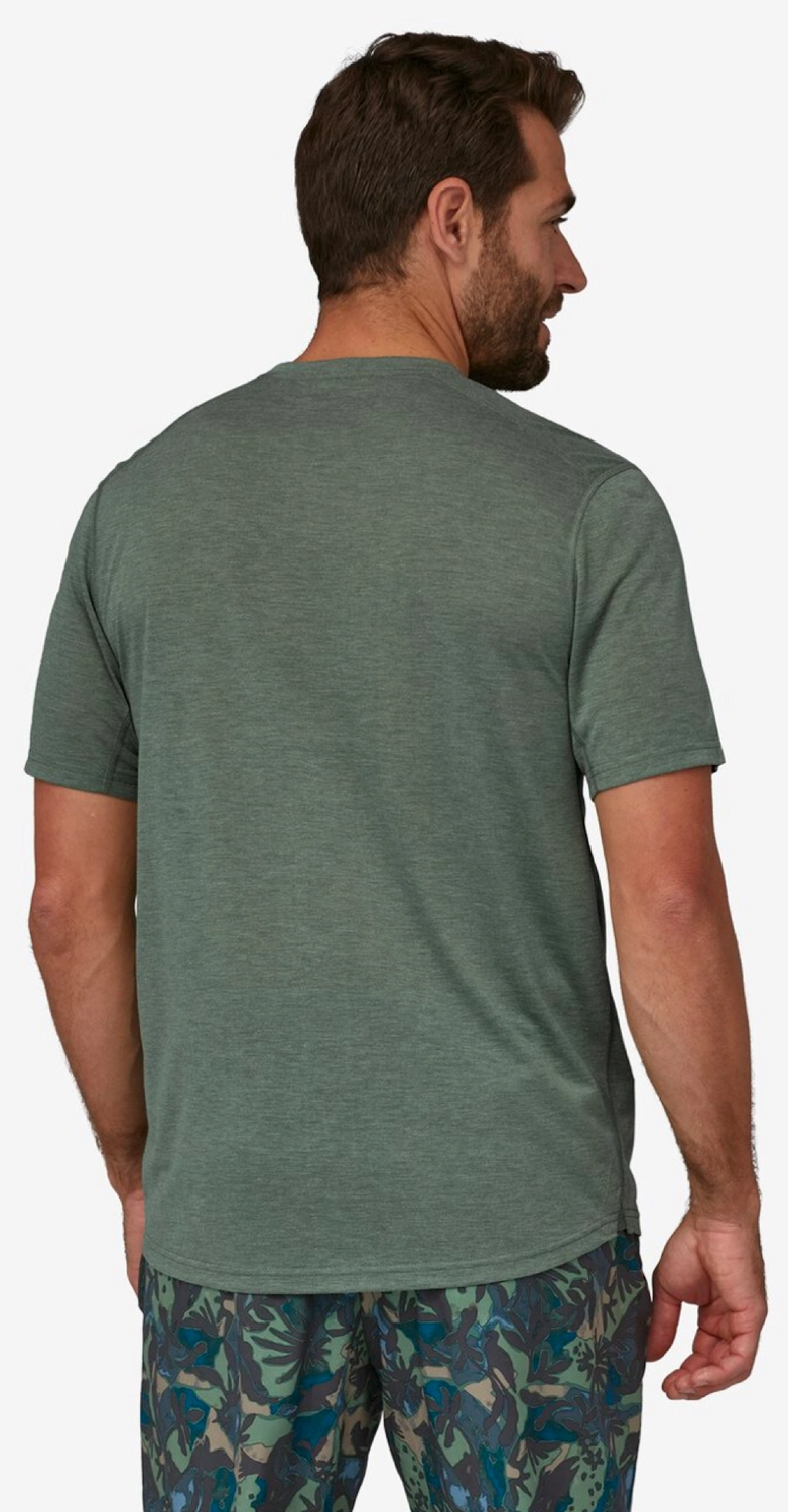 T-Shirt Patagonia Men Cap Cool Trail Shirt Hemlock Green 5 T-Shirt Patagonia Men Cap Cool Trail Shirt Hemlock Green - Afbeelding 3