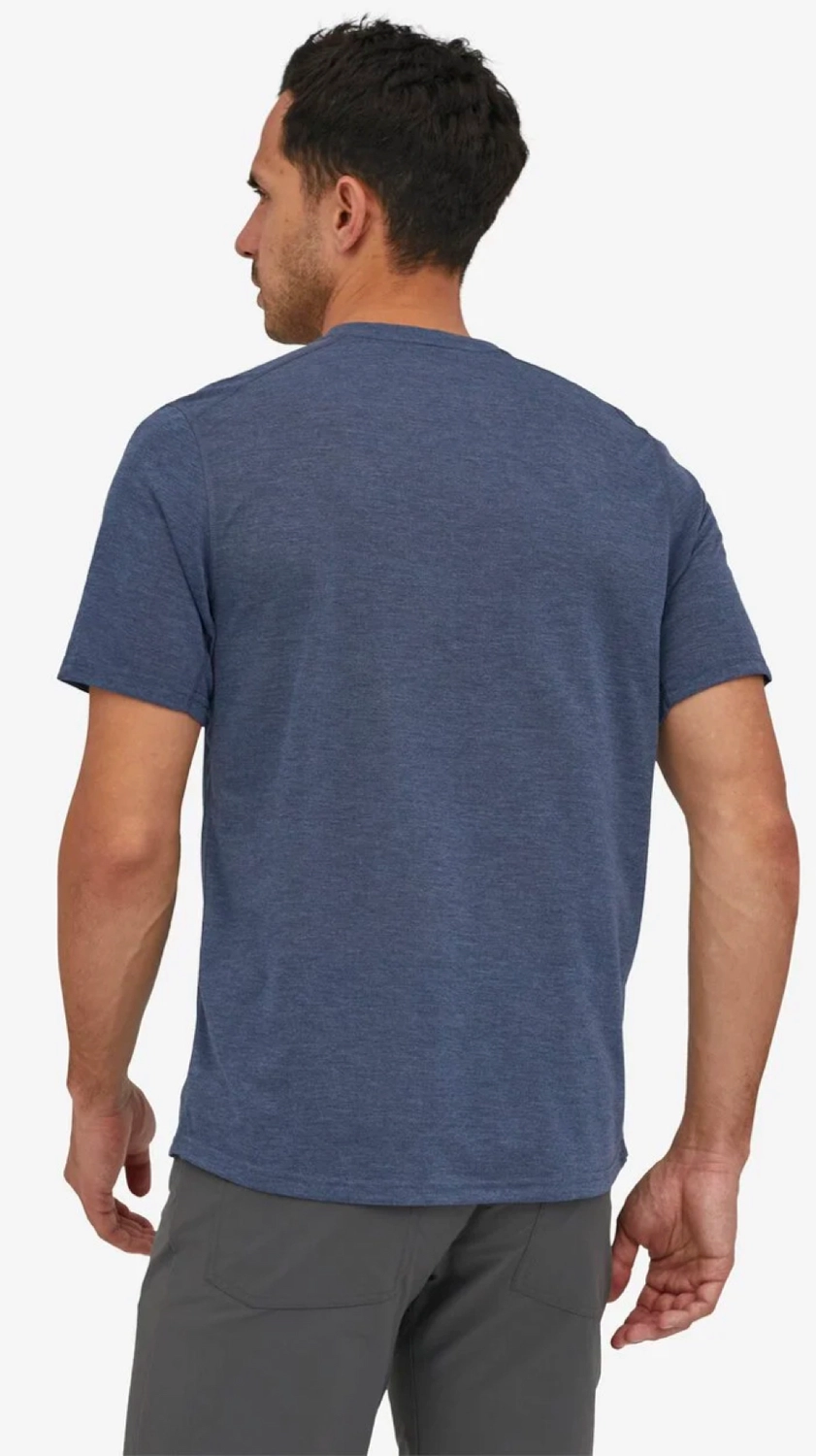 T-Shirt Patagonia Men Cap Cool Trail Shirt Classic Navy 5 T-Shirt Patagonia Men Cap Cool Trail Shirt Classic Navy - Afbeelding 3