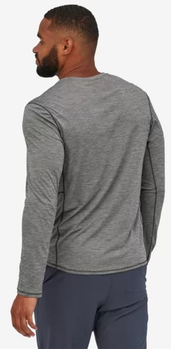 Longsleeve Patagonia Men Cap Cool Lightweight Trui Black -Patagonië Outdoor Sportkleding 3 45690203