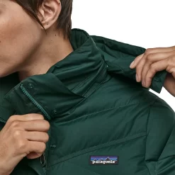 Jas Patagonia Women Down With It Parka Sequoia Red -Patagonië Outdoor Sportkleding 3 WBF19 28441 PIGR SNAPOFFHOOD