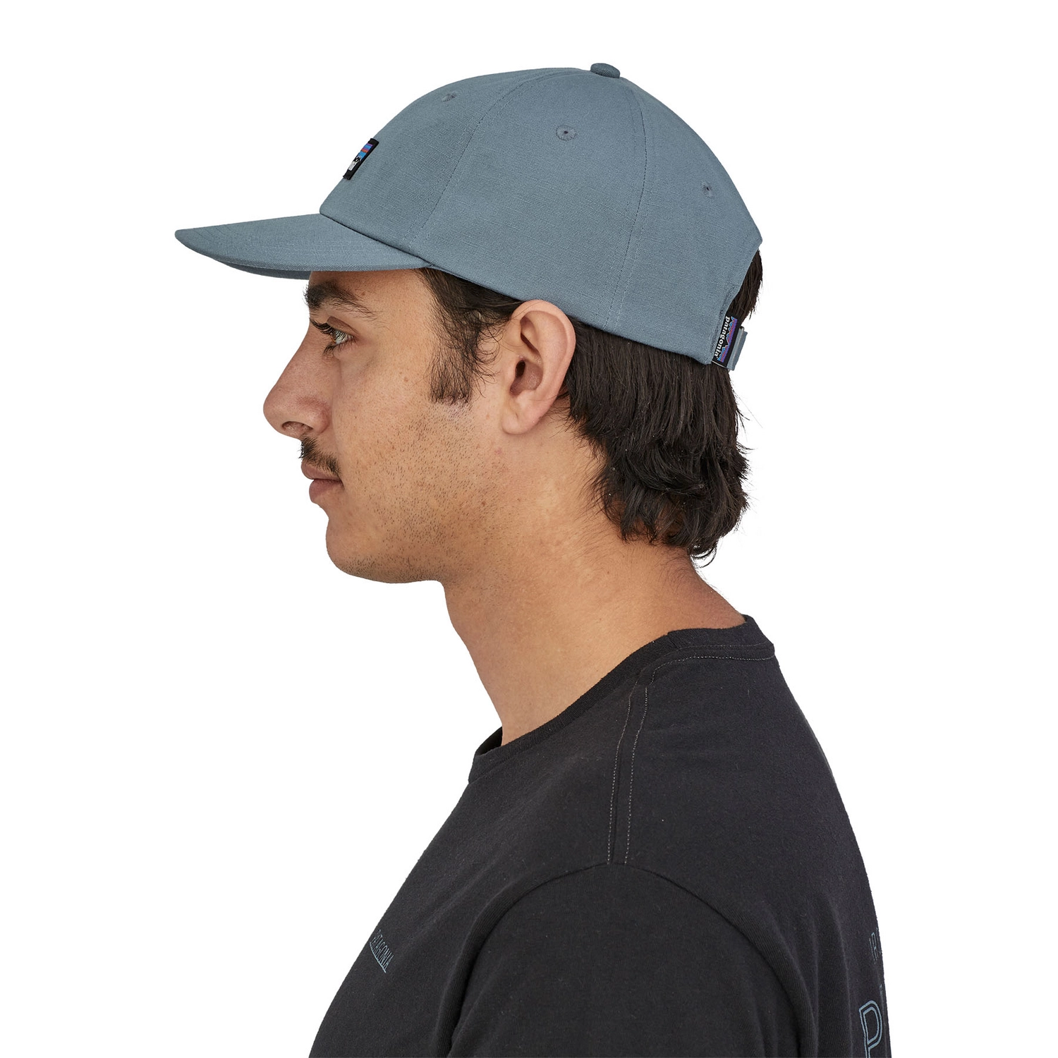 Pet Patagonia Unisex P-6 Label Trad Cap Plume Grey 5 Pet Patagonia Unisex P-6 Label Trad Cap Plume Grey - Afbeelding 3