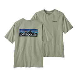 T-Shirt Patagonia Men P6 Logo Responsibili Tee Salvia Green 9 T-Shirt Patagonia Men P6 Logo Responsibili Tee Salvia Green -Patagonië Outdoor Sportkleding 3 wbs23 38504 slvg