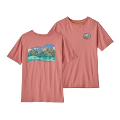 T-Shirt Patagonia Kids Regenerative Organic Certified Cotton Graphic Lost And Found Sunfade Pink 6 T-Shirt Patagonia Kids Regenerative Organic Certified Cotton Graphic Lost And Found Sunfade Pink -Patagonië Outdoor Sportkleding 3 wbs23 62174 lfpi