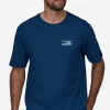 T-Shirt Patagonia Men 73 Skyline Organic Lagom Blue 1 T-Shirt Patagonia Men 73 Skyline Organic Lagom Blue -Patagonië Outdoor Sportkleding 37534 lmbe tm1