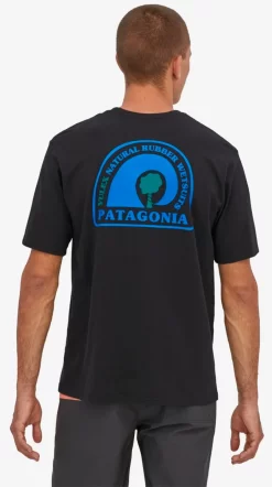 T-Shirt Patagonia Men Rubber Tree Mark Responsibili Tee Black 7 T-Shirt Patagonia Men Rubber Tree Mark Responsibili Tee Black -Patagonië Outdoor Sportkleding 3754420zwart203