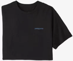 T-Shirt Patagonia Unisex Fitz Roy Icon Responsibili Tee Ink Black