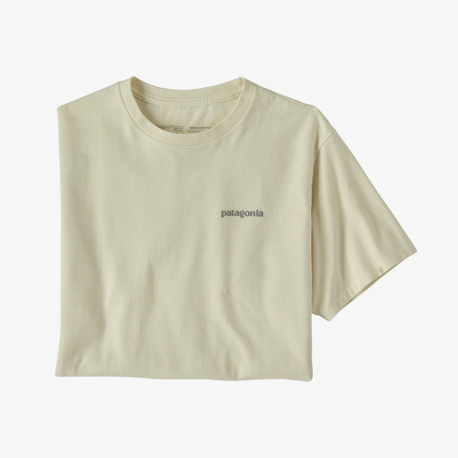 T-Shirt Patagonia Unisex Fitz Roy Icon Responsibili Tee Birch White 3 T-Shirt Patagonia Unisex Fitz Roy Icon Responsibili Tee Birch White