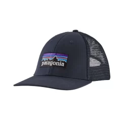 Pet Patagonia P6 Logo LoPro Trucker Hat Navy Blue