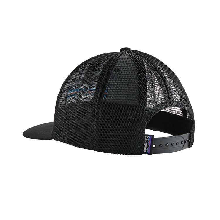 Pet Patagonia P6 Logo Trucker Hat Black 4 Pet Patagonia P6 Logo Trucker Hat Black - Afbeelding 2