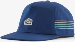 Pet Patagonia Unisex Line Logo Ridge Stripe Funfarer Cap Superior Blue