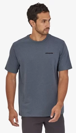 T-Shirt Patagonia Men P6 Logo Responsibili Tee Plume Grey 7 T-Shirt Patagonia Men P6 Logo Responsibili Tee Plume Grey -Patagonië Outdoor Sportkleding 38504 PLGY MK1