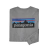 Shirt Patagonia Men L/S P6 Logo Responsibili Tee Gravel Heather 2 Shirt Patagonia Men L/S P6 Logo Responsibili Tee Gravel Heather -Patagonië Outdoor Sportkleding 38518 GLH