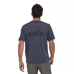 T-Shirt Patagonia Men Cap Cool Daily Graphic Shirt 73 Skyline Smolder Blue X-Dye 10 T-Shirt Patagonia Men Cap Cool Daily Graphic Shirt 73 Skyline Smolder Blue X-Dye -Patagonië Outdoor Sportkleding 4 WBF21 45235 SKYX MK2