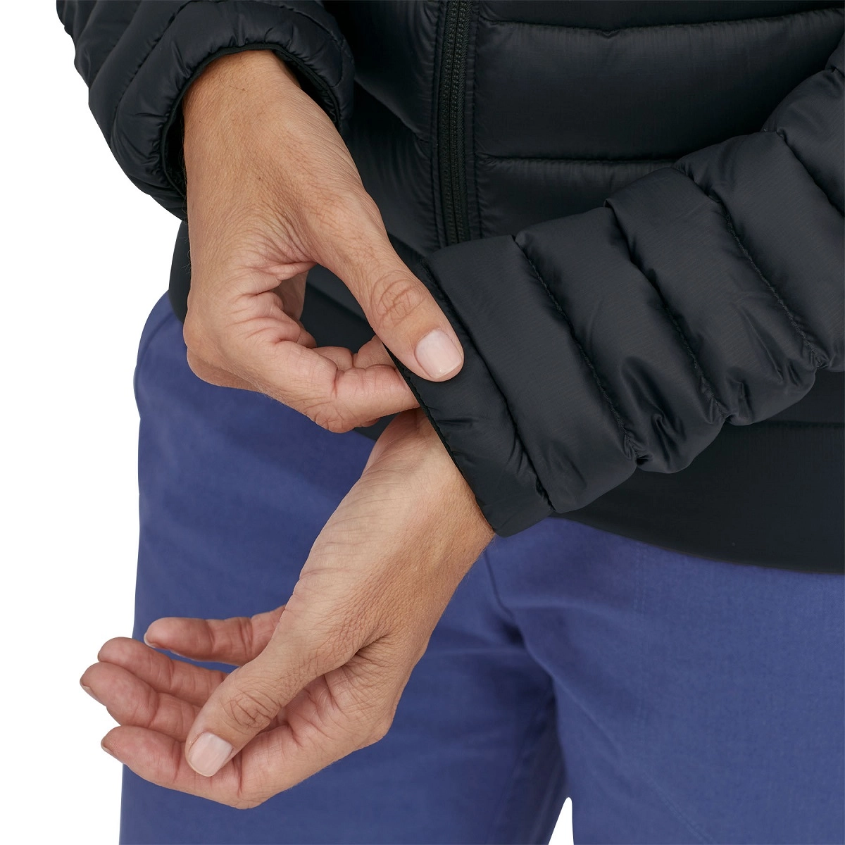 Jas Patagonia Women Down Sweater Hoody Sound Blue 6 Jas Patagonia Women Down Sweater Hoody Sound Blue - Afbeelding 4