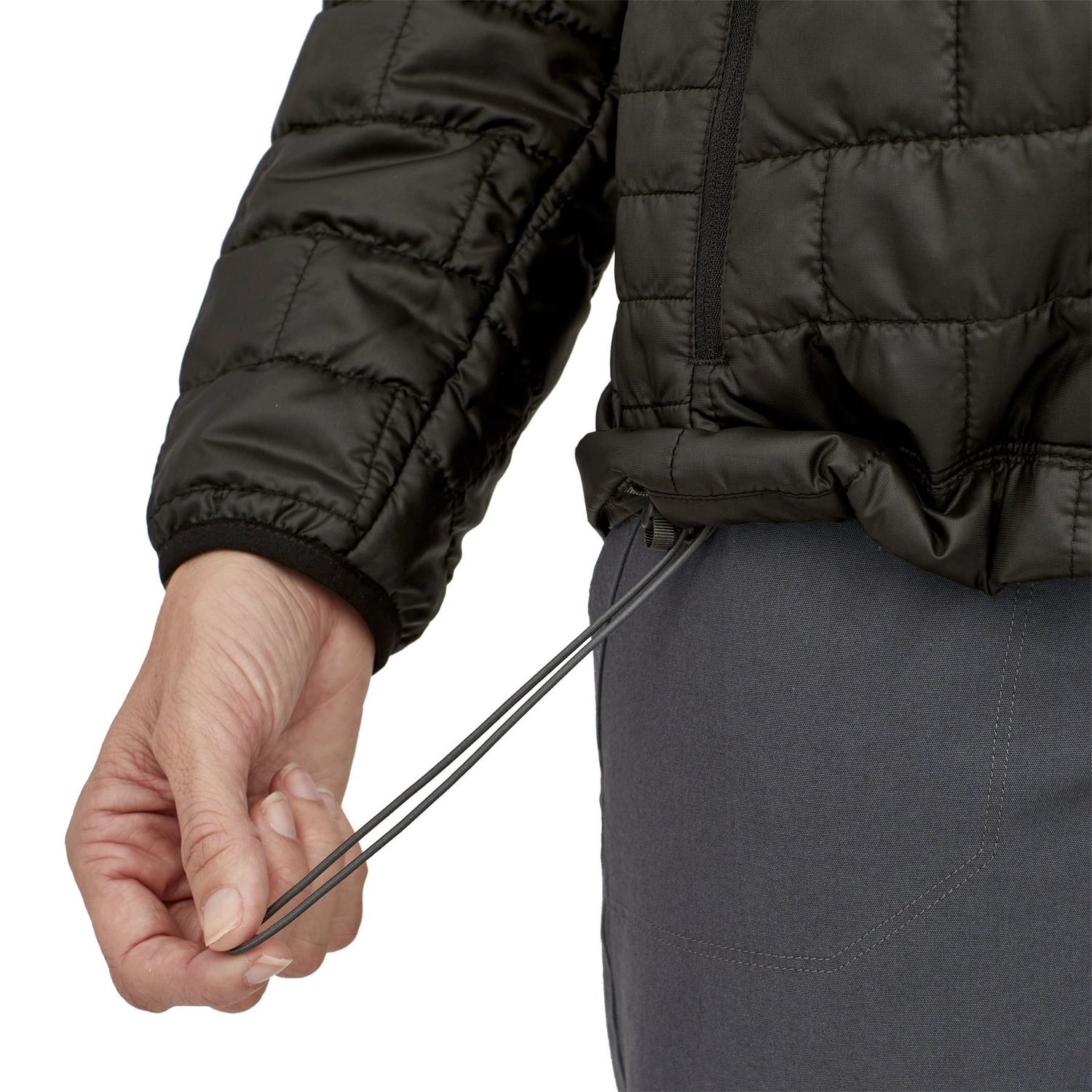 Jas Patagonia Women Nano Puff Hoody Friend Green 6 Jas Patagonia Women Nano Puff Hoody Friend Green - Afbeelding 4