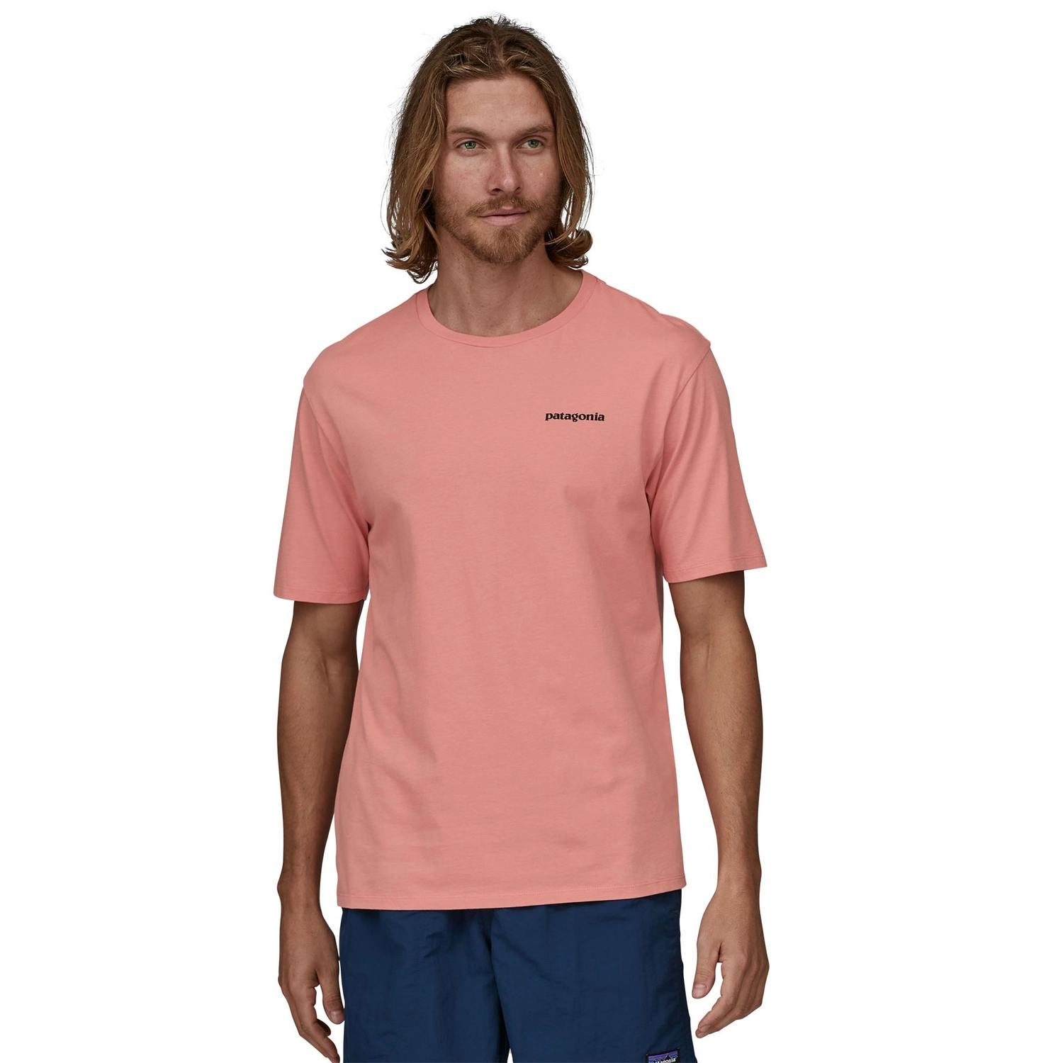 T-Shirt Patagonia Men P6 Mission Organic Sunfade Pink 6 T-Shirt Patagonia Men P6 Mission Organic Sunfade Pink - Afbeelding 4
