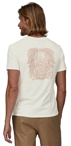 T-Shirt Patagonia Unisex Coastal Abundance Organic Birch White -Patagonië Outdoor Sportkleding 4 wbs23 37687 bcw cs2